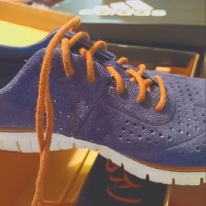 Cole Haan Navy Suede Shoes